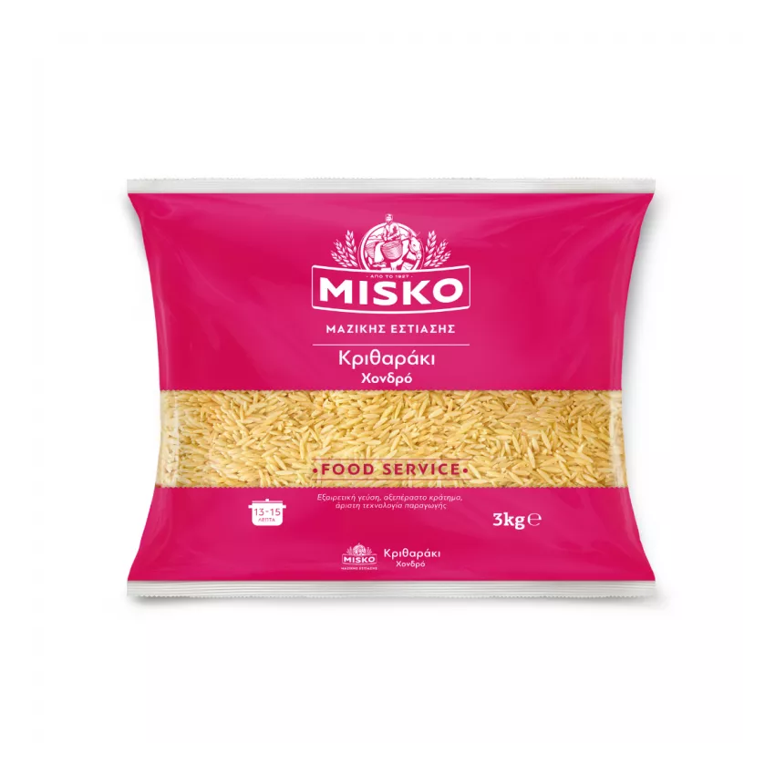 Μίσκο κριθαράκι χονδρό 3kg Μίσκο κριθαράκι χονδρό 3kg