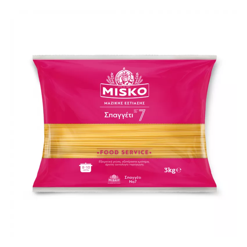 Μίσκο μακαρόνια Νο7 3kg Μίσκο μακαρόνια Νο7 3kg