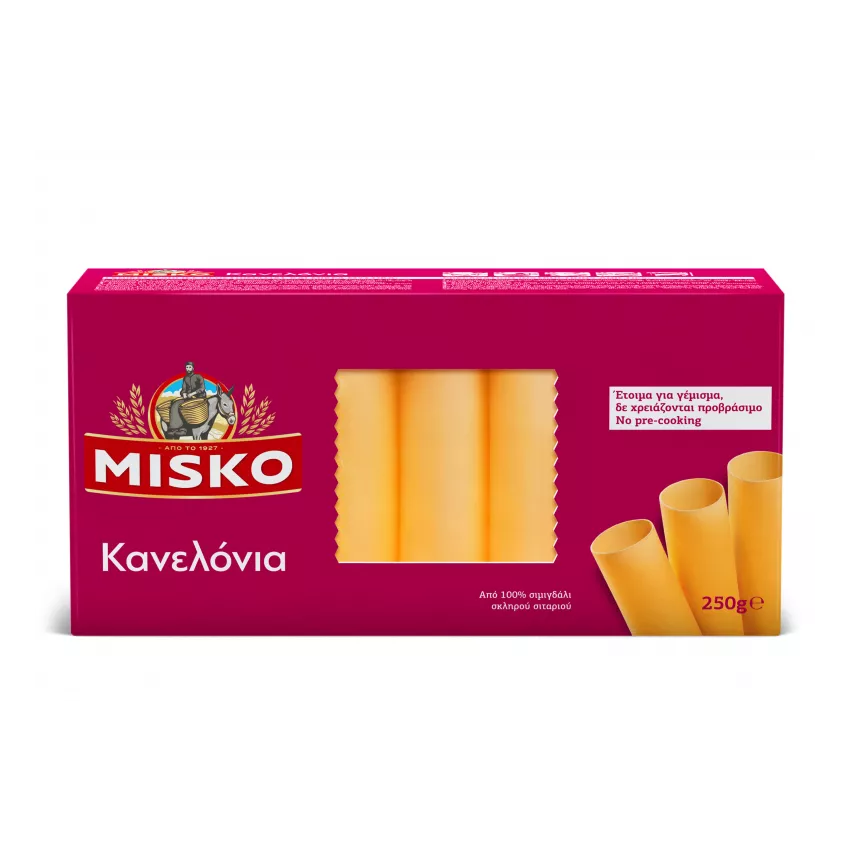Μίσκο κανελόνι 250gr Μίσκο κανελόνι 250gr
