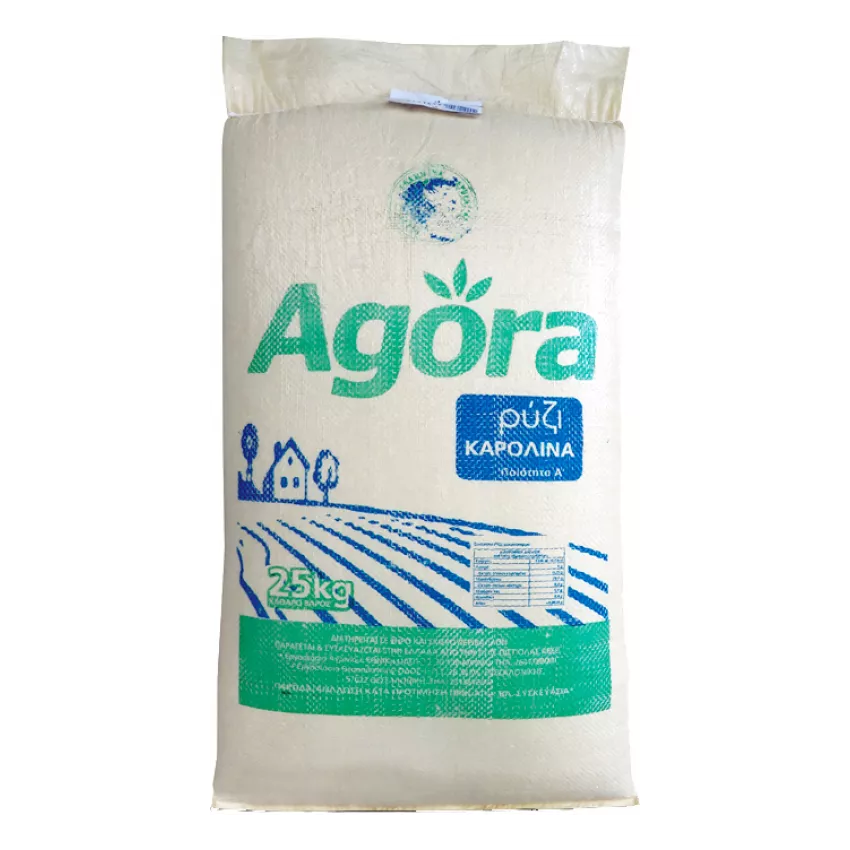 Ρύζι καρολίνα Agora 25kg