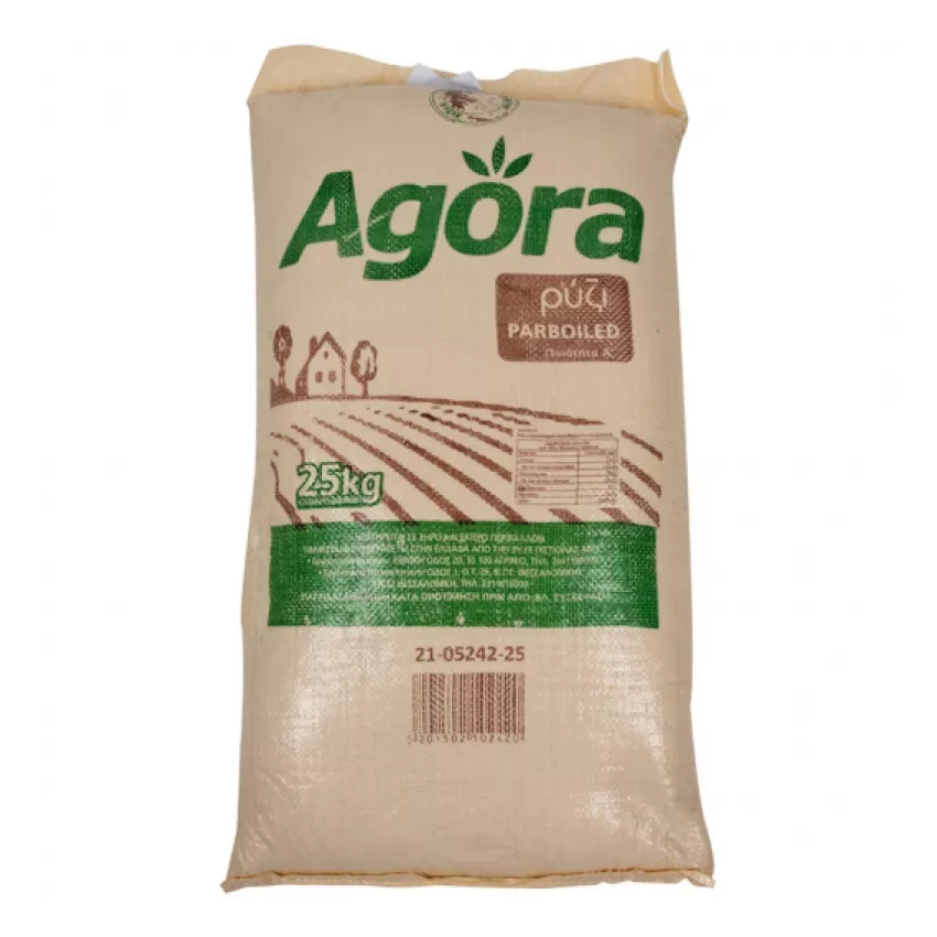 Ρύζι νυχάκι Agora σακί 25kg Ρύζι νυχάκι Agora σακί 25kg