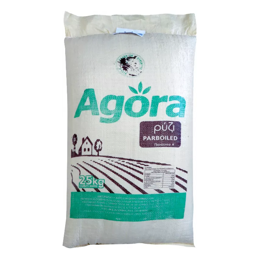 Rice parboiled A' Agora 25kg Rice parboiled A' Agora 25kg