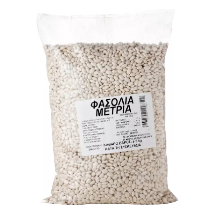 Φασολιά μέτρια 5kg Φασολιά μέτρια 5kg