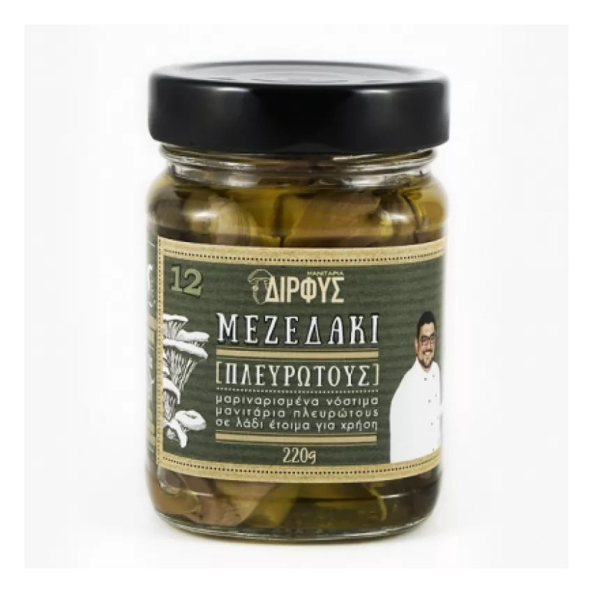 Μανιτάρια πλευρώτους "μεζεδάκι" Δίρφυς 220gr Μανιτάρια πλευρώτους "μεζεδάκι" Δίρφυς 220gr