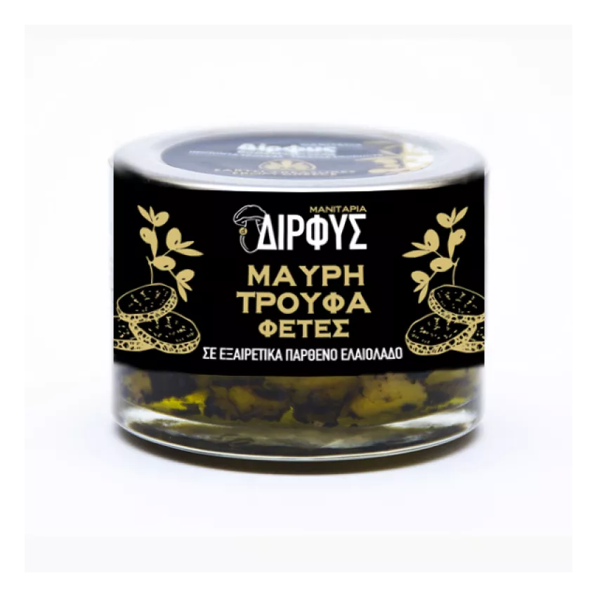 Τρούφα μαύρη φέτες σε ελαιόλαδο Δίρφυς 100gr Τρούφα μαύρη φέτες σε ελαιόλαδο Δίρφυς 100gr