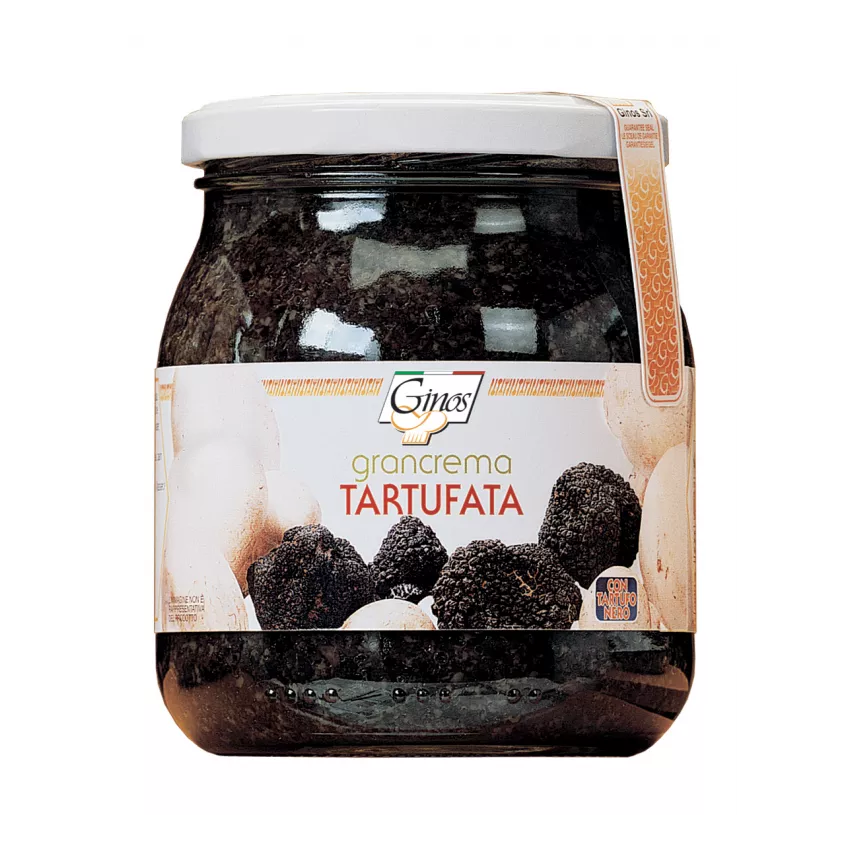 Τρούφα μαύρη κρεμα "Tartufata" Ginos 510gr Τρούφα μαύρη κρεμα "Tartufata" Ginos 510gr