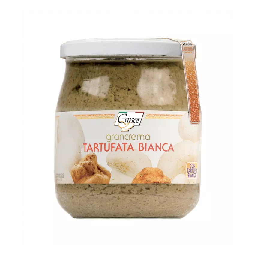 Τρούφα λευκή κρέμα "Tartufata bianca" Ginos 510gr Τρούφα λευκή κρέμα "Tartufata bianca" Ginos 510gr