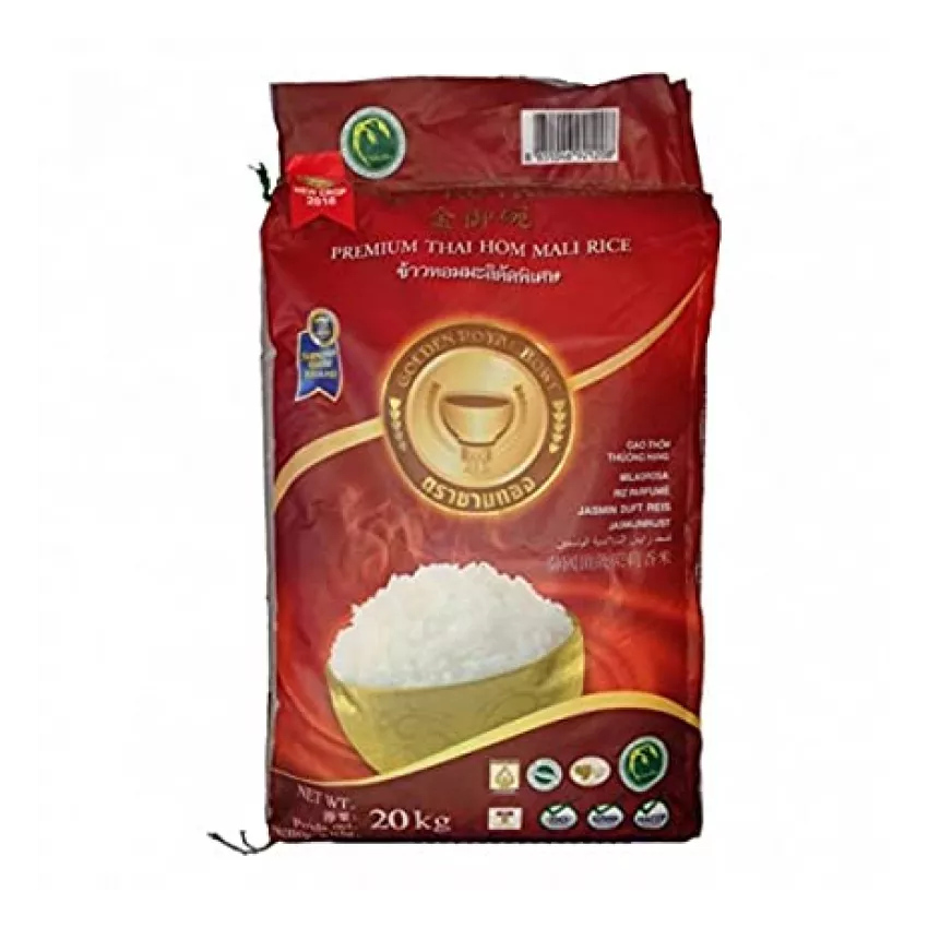Jasmine rice Golden Bowl 20kg Jasmine rice Golden Bowl 20kg