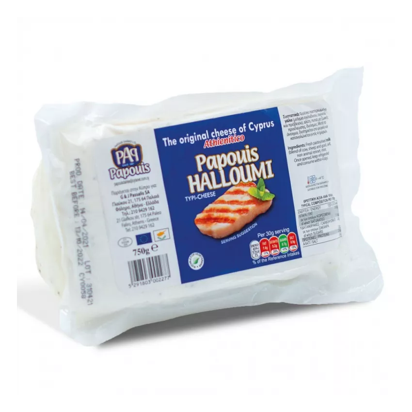 Χαλούμι Papouis 6χ750gr Χαλούμι Papouis 6χ750gr
