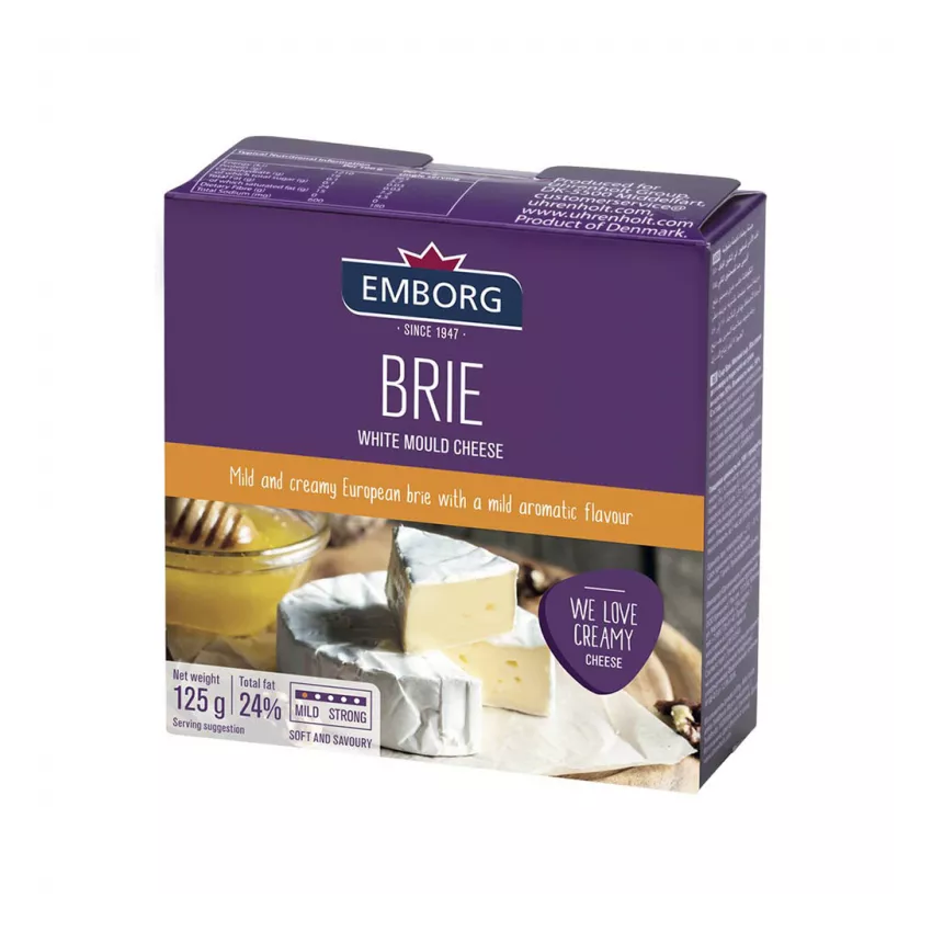 Τυρί brie Emborg Δανίας 125gr Τυρί brie Emborg Δανίας 125gr