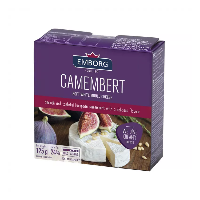 Τυρί camembert Emborg Δανίας 125gr Τυρί camembert Emborg Δανίας 125gr