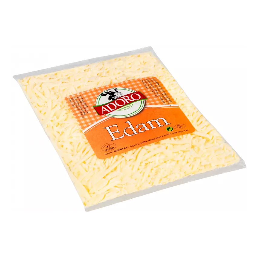 Edam Adoro τριμμένη 1kg Edam Adoro τριμμένη 1kg