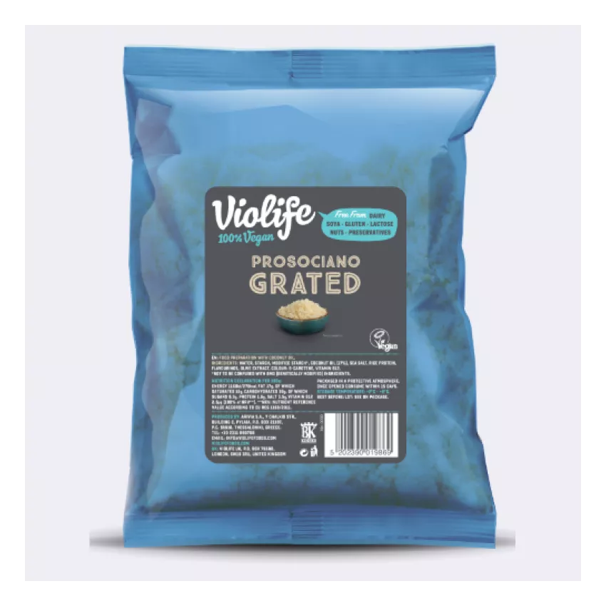 Vegan grated prosociano Violife 1kg Vegan grated prosociano Violife 1kg