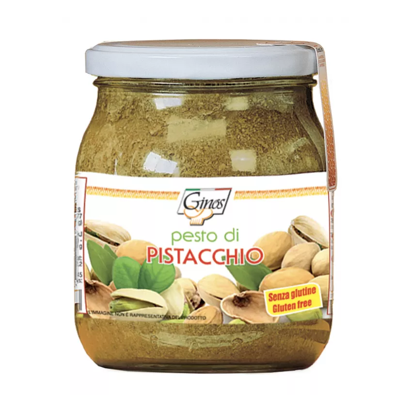 Pesto di pistacchio (φιστίκι) Ginos 520gr Pesto di pistacchio (φιστίκι) Ginos 520gr