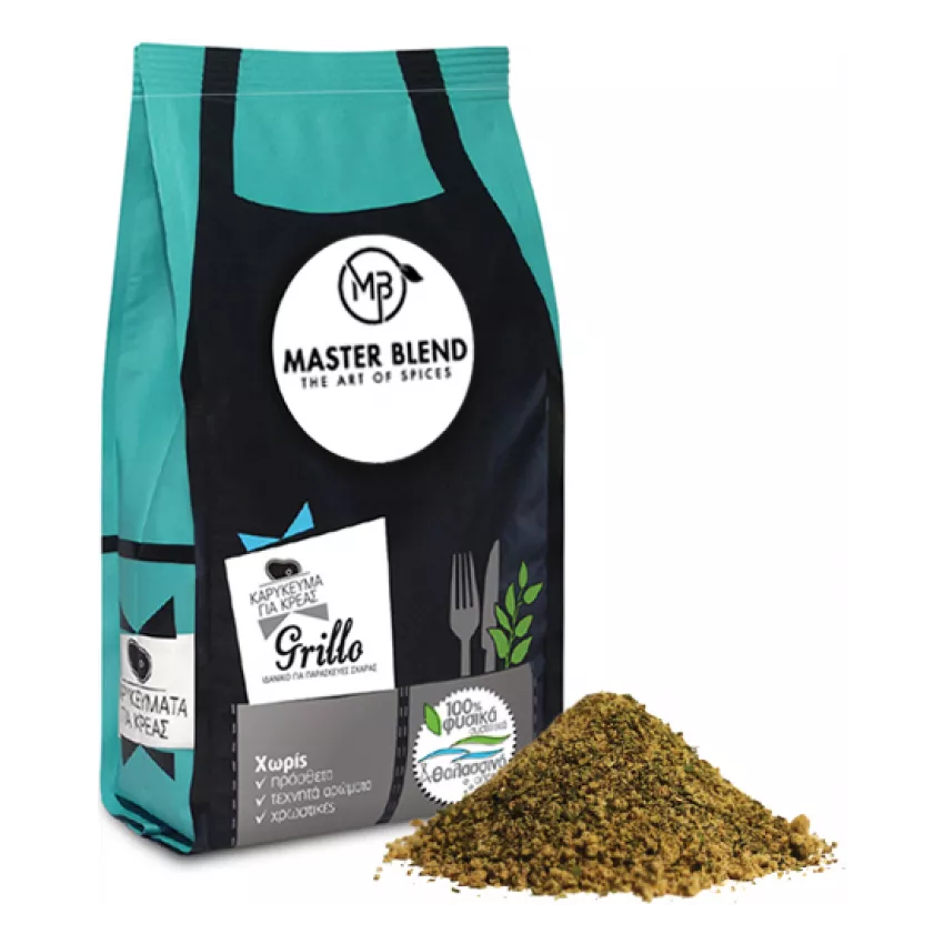 Καρύκευμα για παρασκευές σχάρας "Grillo" Mr Blend 1kgr Καρύκευμα για παρασκευές σχάρας "Grillo" Mr Blend 1kgr