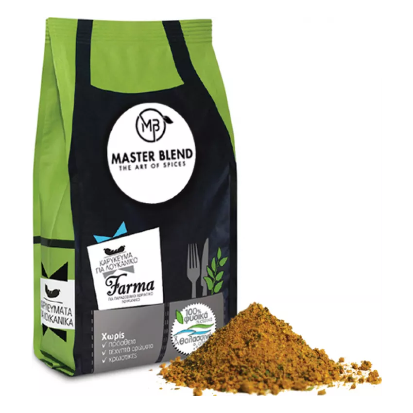 Καρύκευμα για χωριάτικο λουκάνικο "Farma" Mr Blend 1kgr Καρύκευμα για χωριάτικο λουκάνικο "Farma" Mr Blend 1kgr