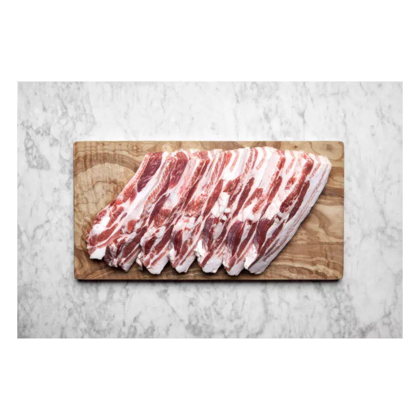 Πανσέτα με δέρμα με οστό, βιολογικό Iberico 4kg Πανσέτα με δέρμα με οστό, βιολογικό Iberico 4kg