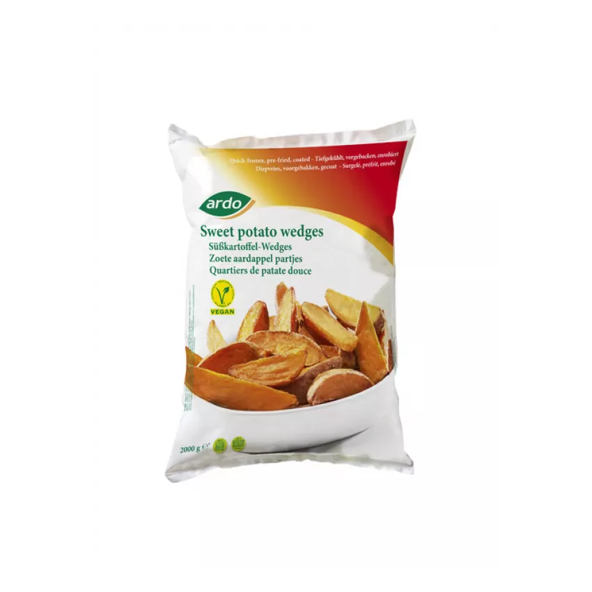 Sweet potato wedges Ardo 2kg Sweet potato wedges Ardo 2kg