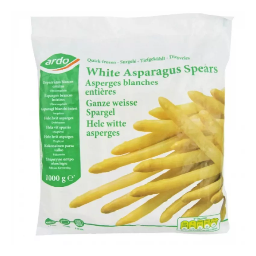 Σπαράγγια λευκά medium fine IQF Ardo 10kg