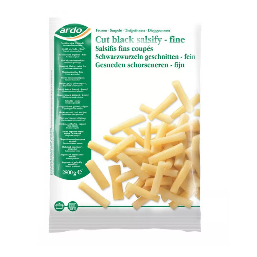 Salsify 15-19mm 50m IQF Ardo 10kg Salsify 15-19mm 50m IQF Ardo 10kg
