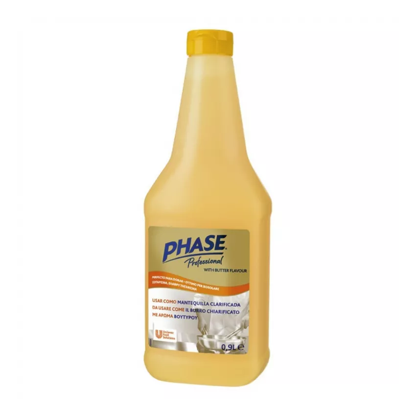 Phase μαγειρικό λίπος με άρωμα βουτύρου 900ml Phase μαγειρικό λίπος με άρωμα βουτύρου 900ml
