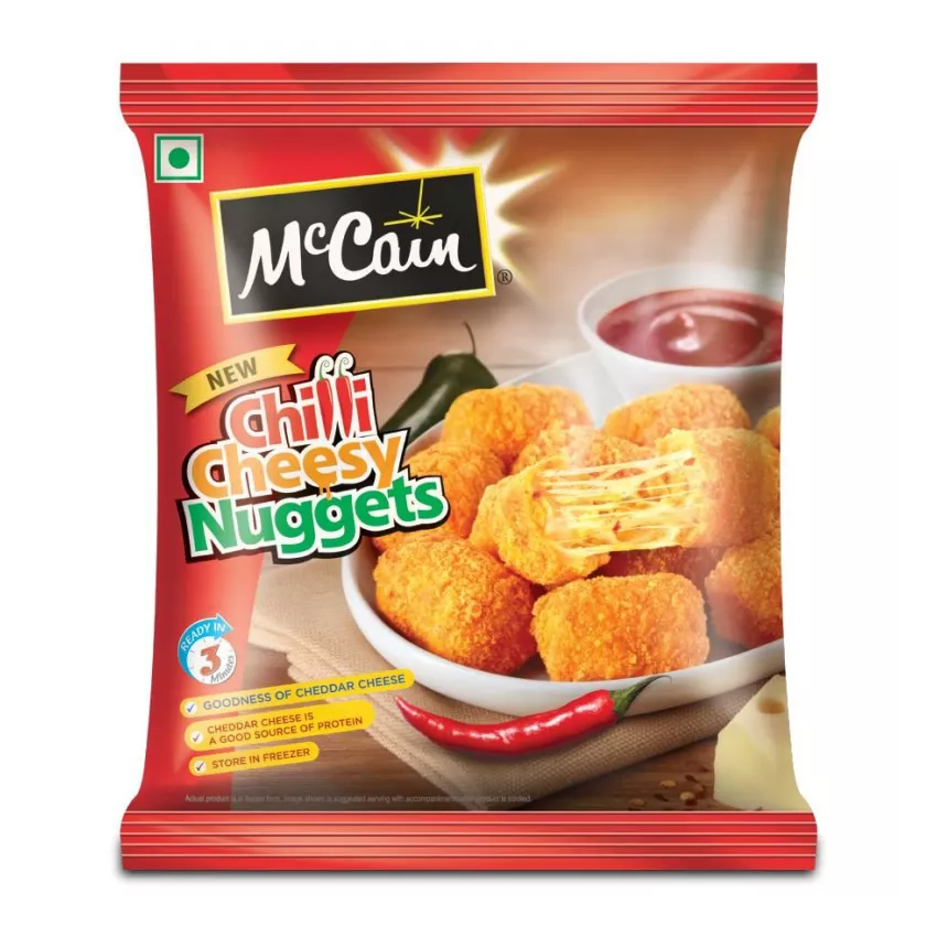 Mccain chili & cheese nuggets 1kg Mccain chili & cheese nuggets 1kg