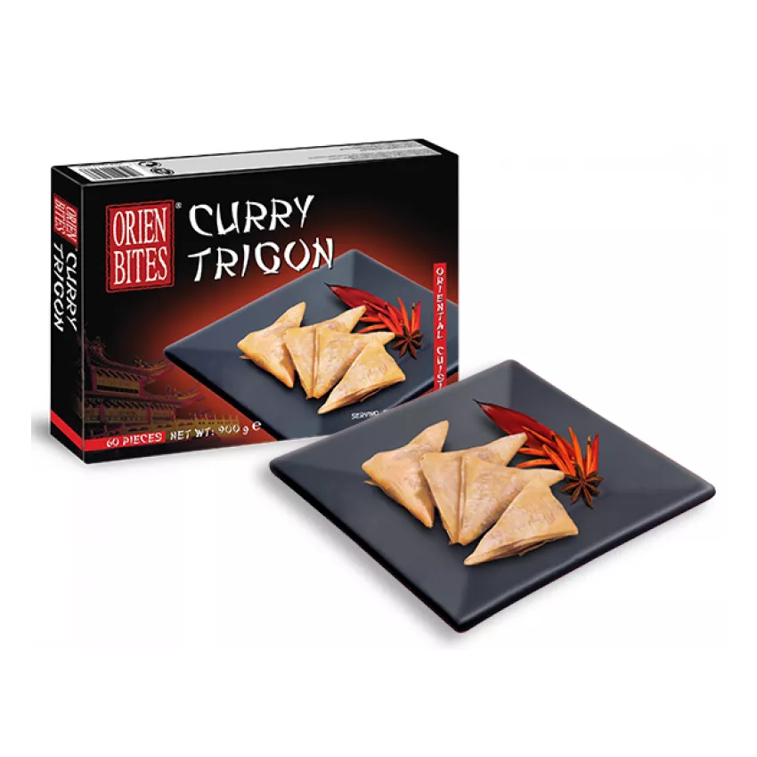 Samosa curry trigon (60pcs) 900gr Samosa curry trigon (60pcs) 900gr