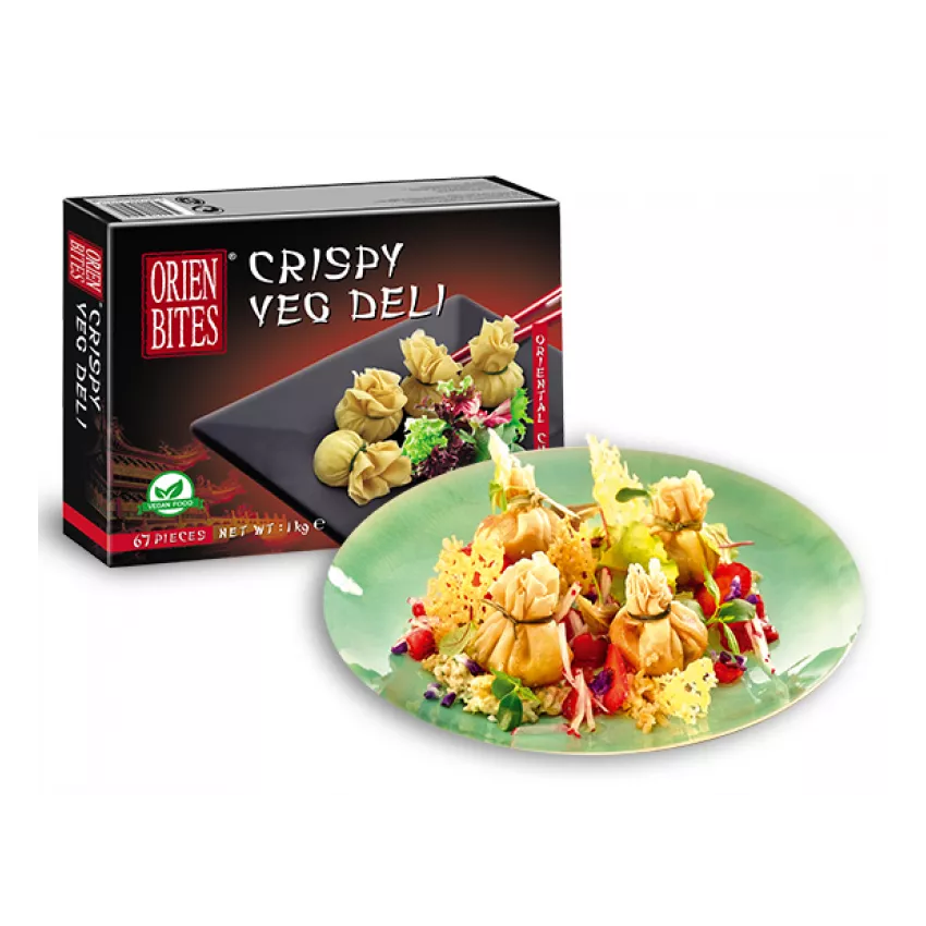 Crispy deli λαχανικών 15gr (67pcs) Orien Bites 1kg