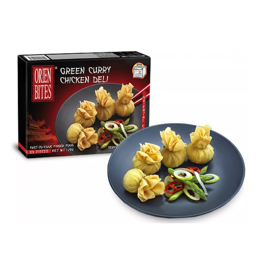 Green curry chicken deli (84pcs) Orien Bites 1kg Green curry chicken deli (84pcs) Orien Bites 1kg