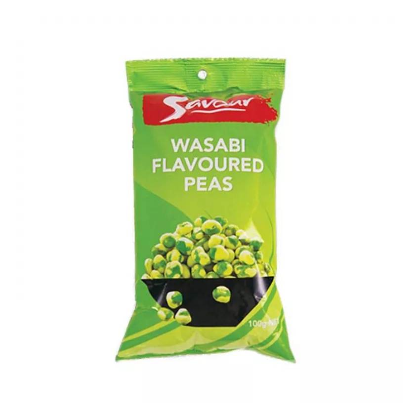 Wasabi peas Savour 72x100gr Wasabi peas Savour 72x100gr