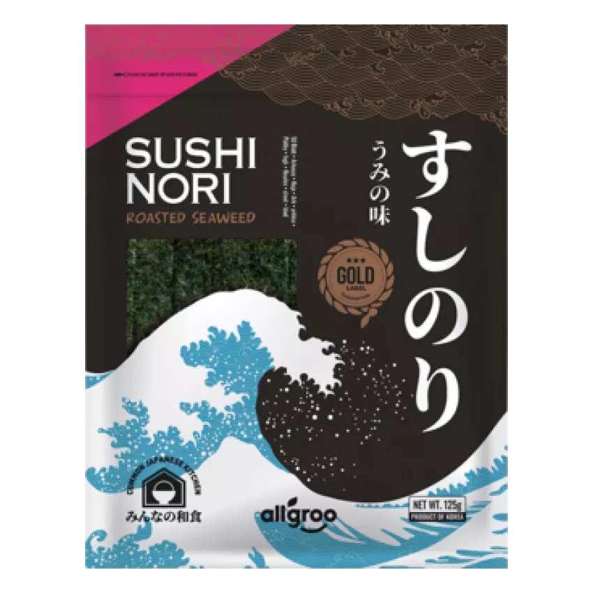 Sushi nori gold 50 sheets Asian Food Service 125gr Sushi nori gold 50 sheets Asian Food Service 125gr