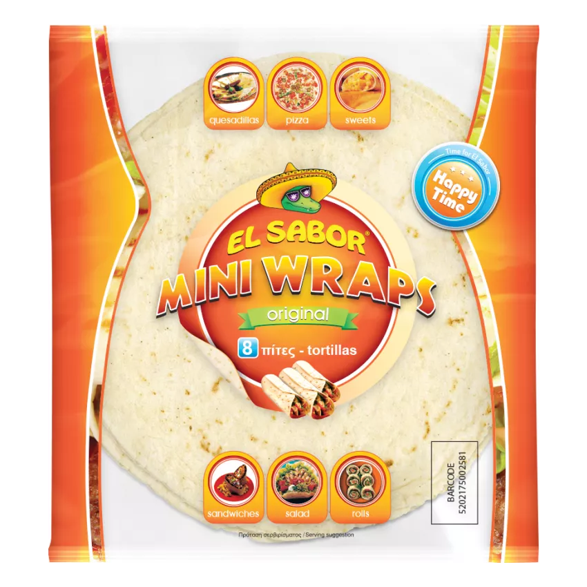 Tortilla El Sabor 12cm 20x18pc Tortilla El Sabor 12cm 20x18pc