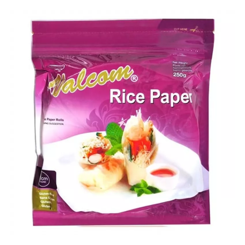 Rice paper 16cm Valcom 250gr Rice paper 16cm Valcom 250gr