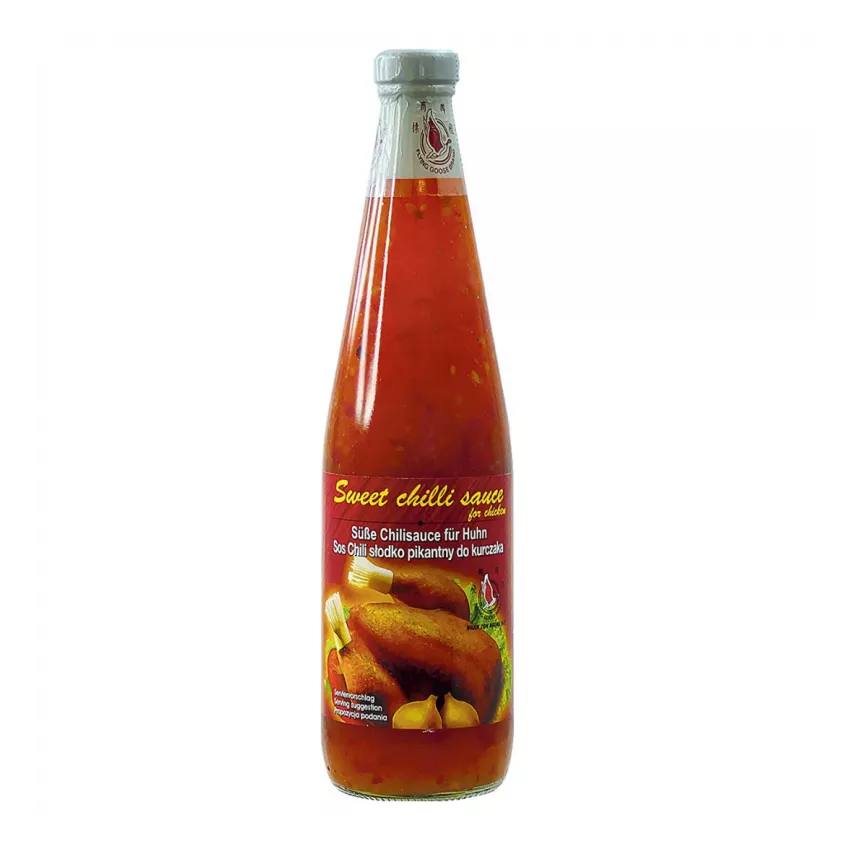 Sweet chilli sauce (glass bottle) Flying Goose 725ml Sweet chilli sauce (glass bottle) Flying Goose 725ml