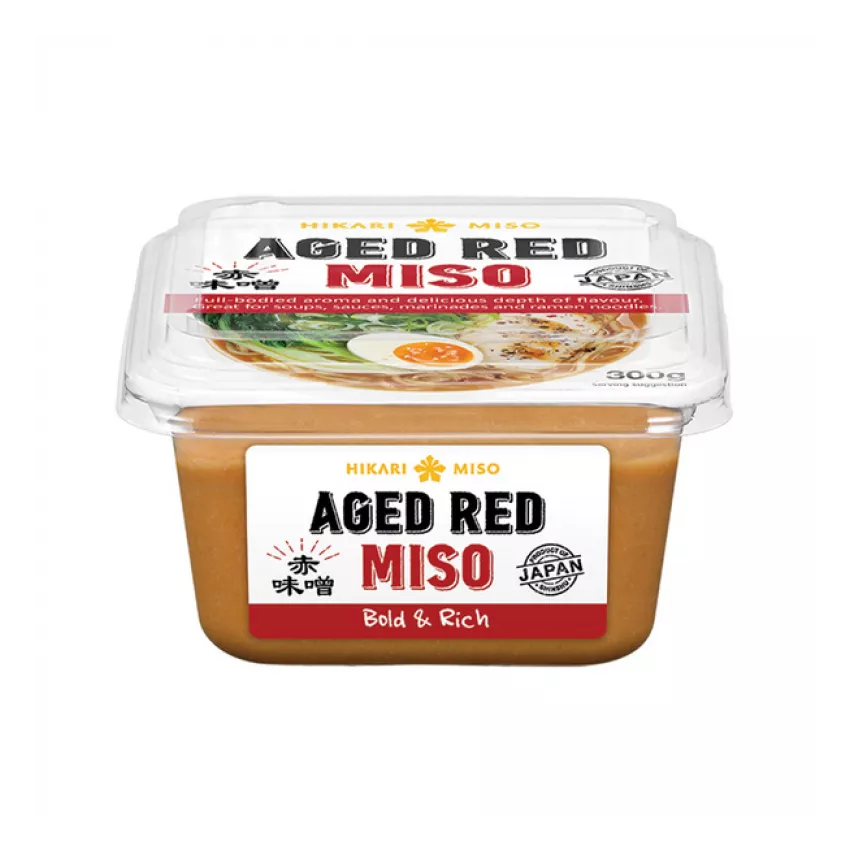 Miso paste aged red Hikari 300gr Miso paste aged red Hikari 300gr