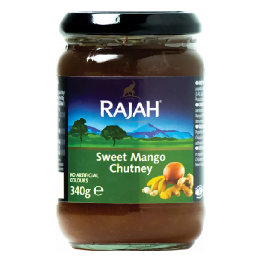 Mango chutney sweet Rajah 340gr Mango chutney sweet Rajah 340gr
