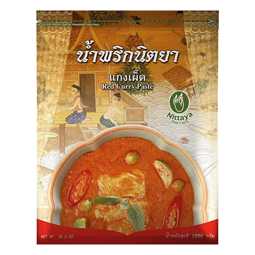 Curry paste red Nittaya 1kg Curry paste red Nittaya 1kg