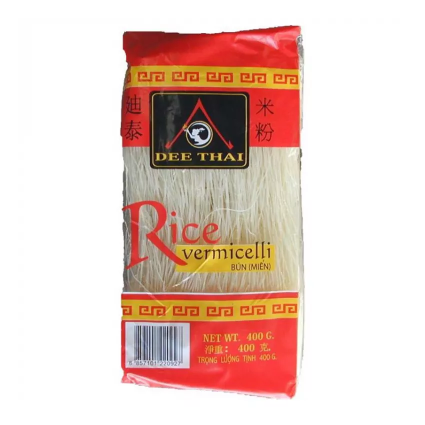 Rice vermicelli Dee Thai 400gr Rice vermicelli Dee Thai 400gr