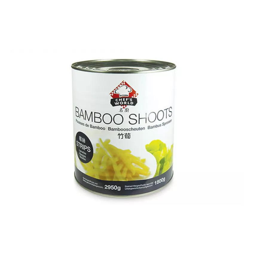 Bamboo shoot strips Chef's World 2.95kg Bamboo shoot strips Chef's World 2.95kg
