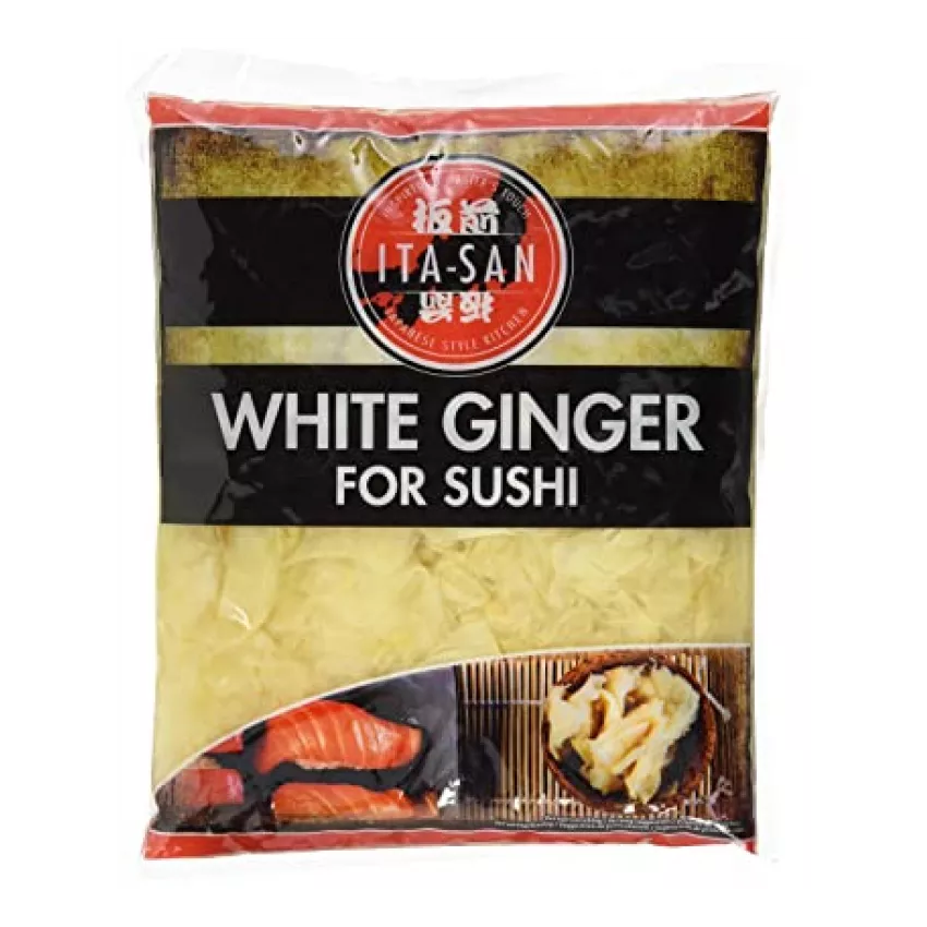 Pickled ginger sliced white Ita-San 1.5kg Pickled ginger sliced white Ita-San 1.5kg