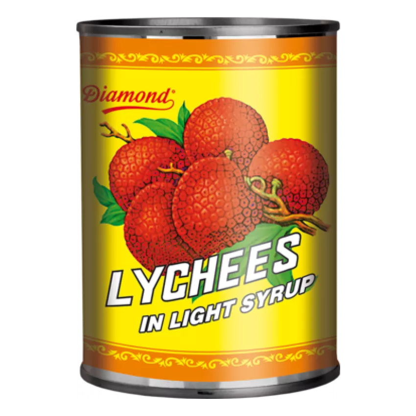Lychee in syrup Diamond 540gr Lychee in syrup Diamond 540gr