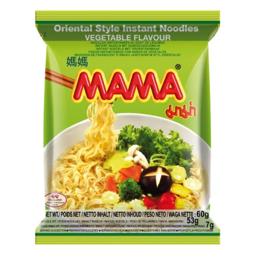 Instant noodles vegetable Mama 60gr Instant noodles vegetable Mama 60gr