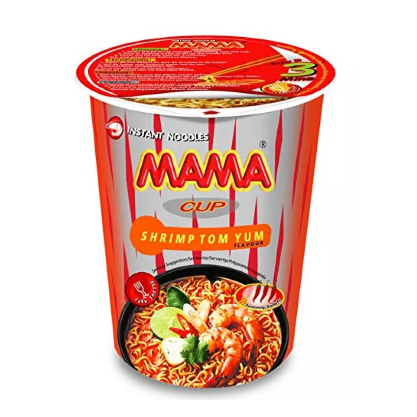 Instant noodles (cup) shrimp Μama 70gr Instant noodles (cup) shrimp Μama 70gr