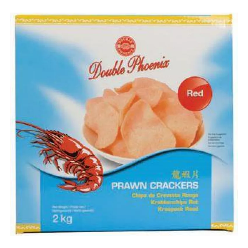 Prawn cracker Double Phoenix red 2kg Prawn cracker Double Phoenix red 2kg