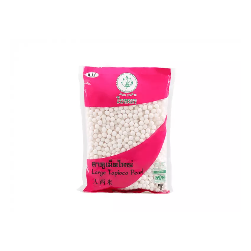 White large tapioca pearls Jade Leaf 400gr White large tapioca pearls Jade Leaf 400gr