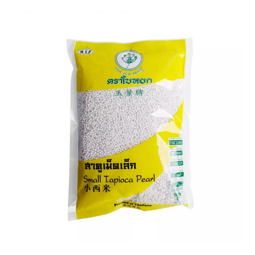 White small tapioca pearls Jade Leaf 400gr White small tapioca pearls Jade Leaf 400gr