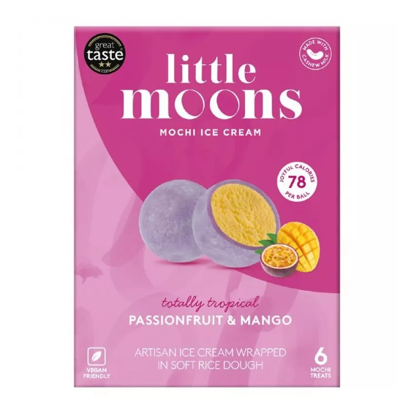 Mochi ice passionfruit & mango Little Moons 10x192gr