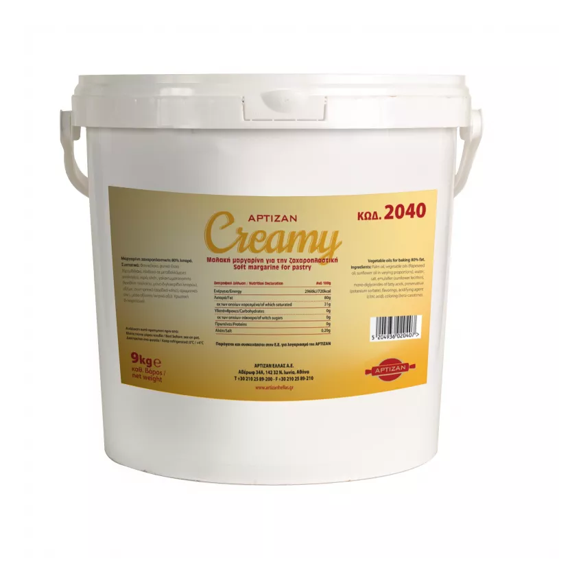 Μαργαρίνη creamy Αρτιζάν 9kg Μαργαρίνη creamy Αρτιζάν 9kg