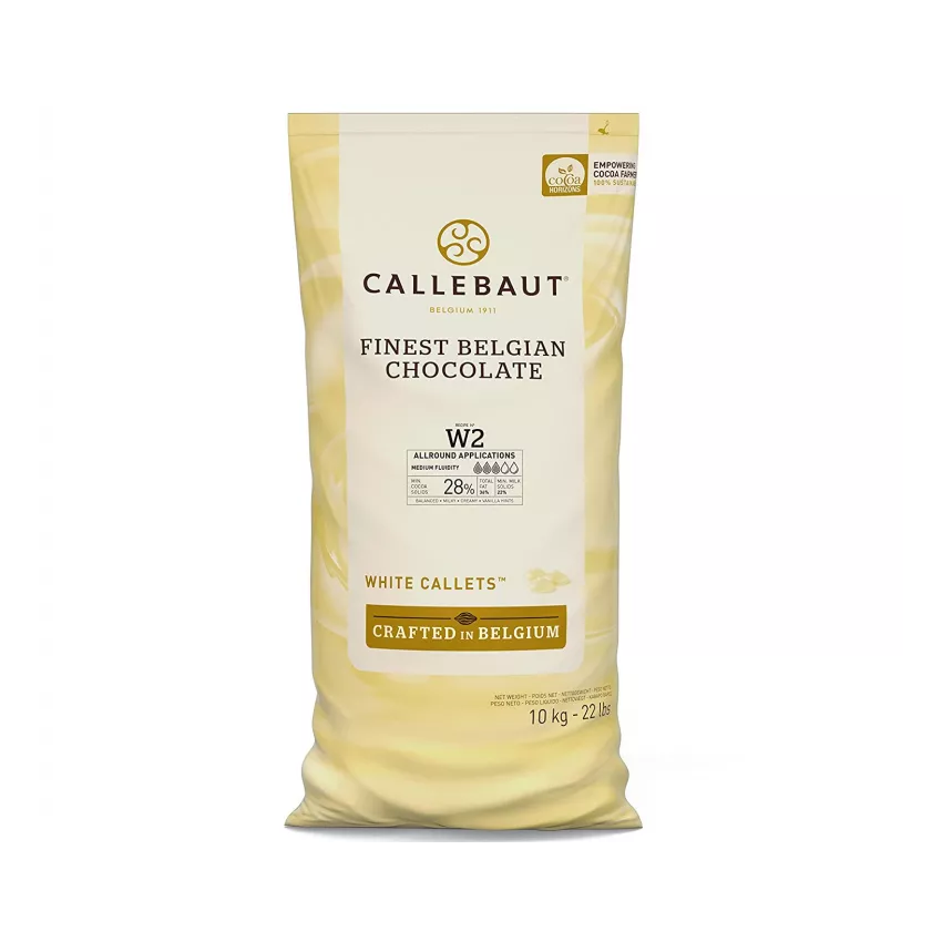 Σοκολάτα λευκή 28% callets Barry Callebaut 10kg Σοκολάτα λευκή 28% callets Barry Callebaut 10kg
