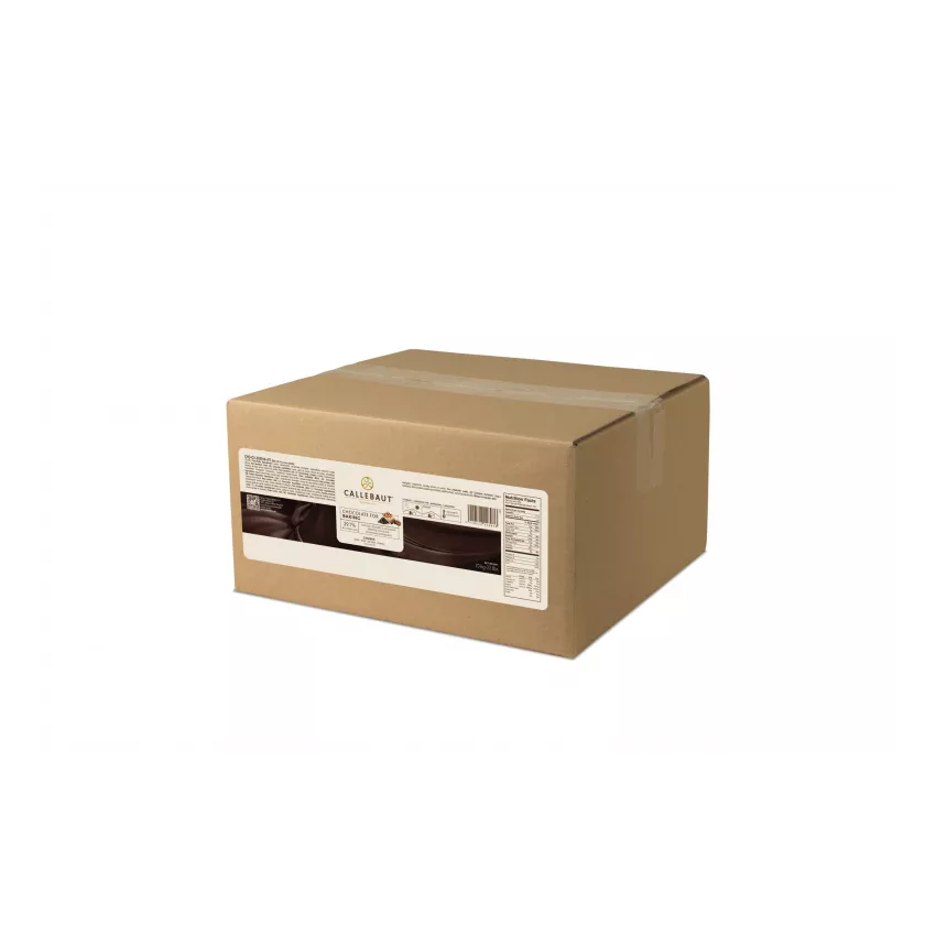 Σοκολάτα ψησίματος μαύρη 39.1% 8x8x6mm chunks Barry Callebaut 10kg Σοκολάτα ψησίματος μαύρη 39.1% 8x8x6mm chunks Barry Callebaut 10kg
